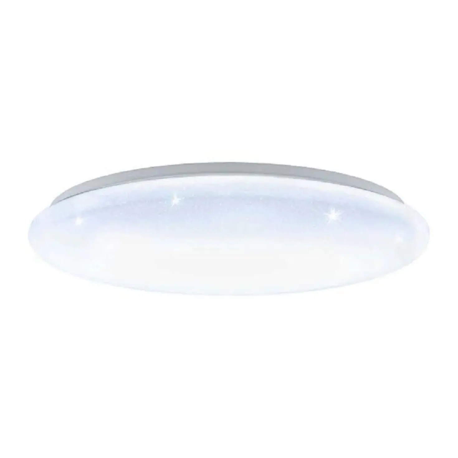 Plafoniera LED Giron-S- 4300 lm bianco caldo Ø 57 x 7,5 cm bianco