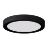 Plafoniera LED Idune-E 2750 lm bianco neutro Ø 30 cm nero
