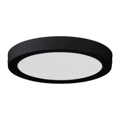 Plafoniera LED Idune-E 2750 lm bianco neutro Ø 30 cm nero