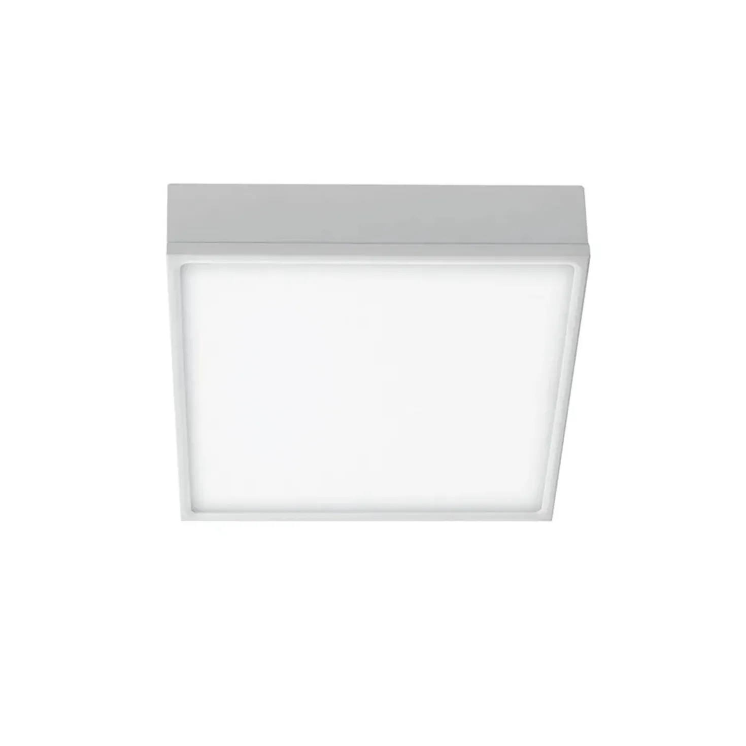 Plafoniera LED Intec Klio 4600 lm bianco neutro 21,1x21,1x5,05 cm