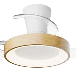 Plafoniera LED Niseko Fan Xs ventilatore 2500 lm luce bianco 26,9x71 cm