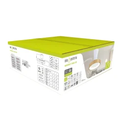 Plafoniera LED Niseko Fan Xs ventilatore 2500 lm luce bianco 26,9x71 cm