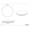 Plafoniera LED Putz 1500 lm bianco neutro Ø 37 cm