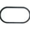 Plafoniera LED Shelly ovale 1900 lm 15x22x8 cm