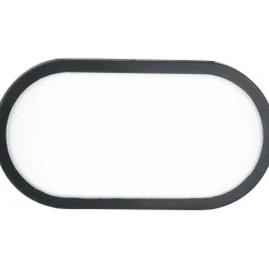 Plafoniera LED Shelly ovale 1900 lm 15x22x8 cm