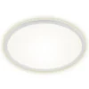 Plafoniera LED Slim 2700 lm bianco neutro Ø 42 cm bianco