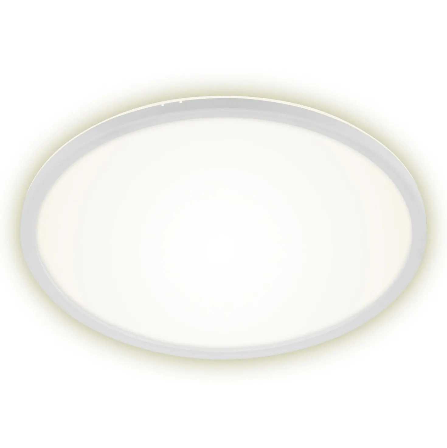 Plafoniera LED Slim 2700 lm bianco neutro Ø 42 cm bianco
