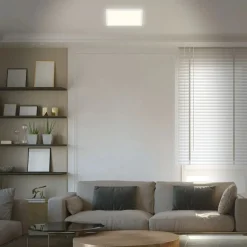 Plafoniera LED Slim 2400 lm bianco neutro 30x30 cm bianco