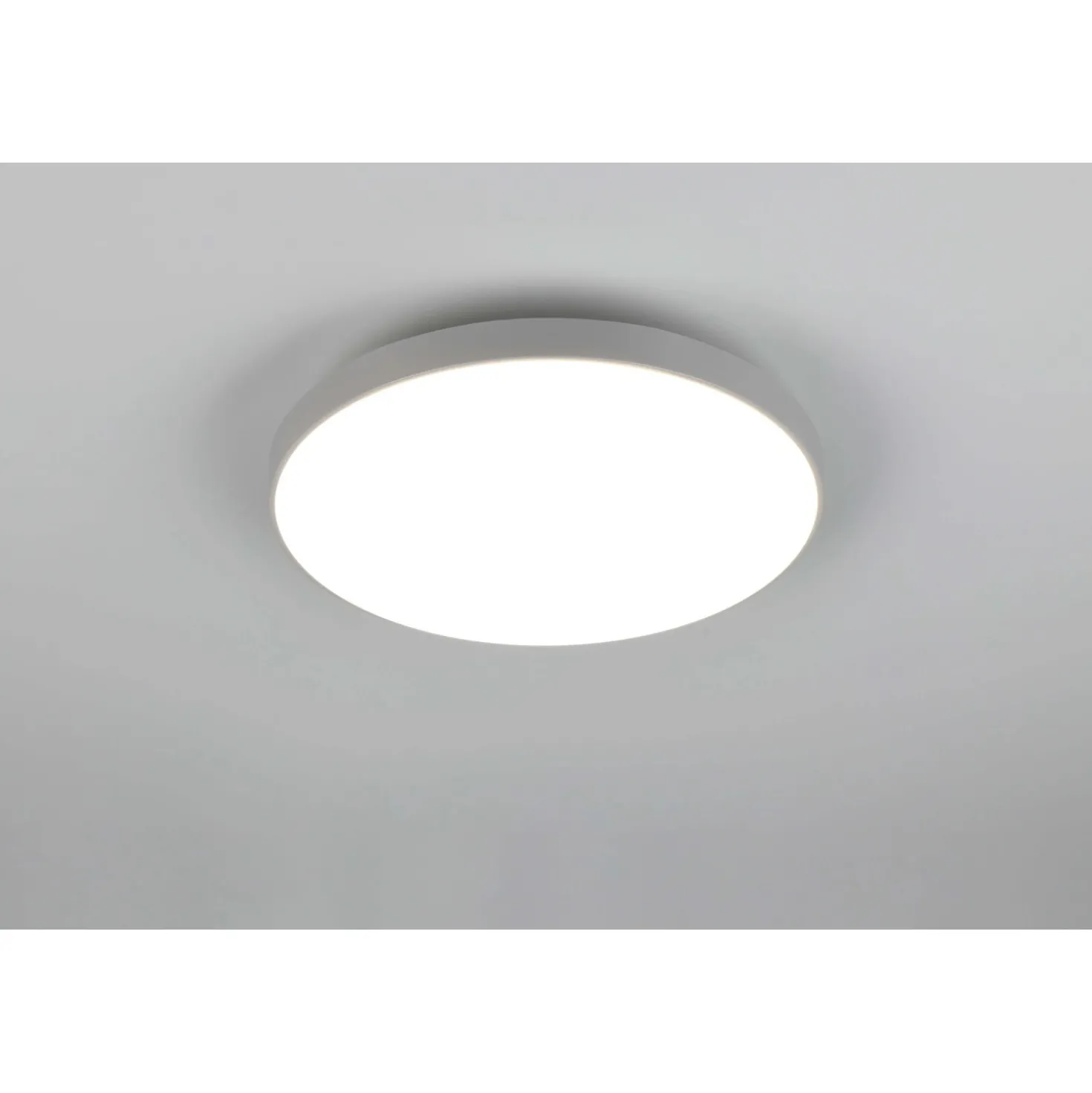 Plafoniera LED Spica 2000 lm 4000K 18W Ø 30 cm grigio