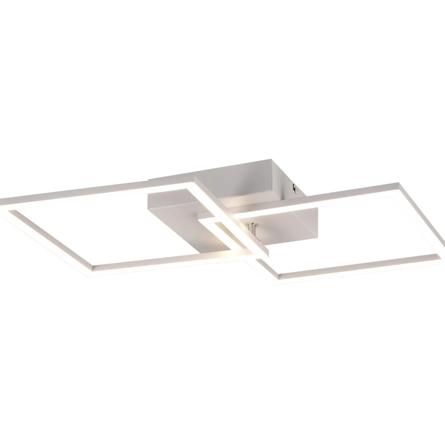 Plafoniera LED Trail 2500 lm bianco neutro 60x7x35 cm bianco opaco