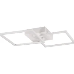 Plafoniera LED Trail 2500 lm bianco neutro 60x7x35 cm bianco opaco