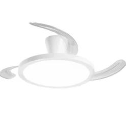 Plafoniera LED ventilatore con pale retrattili Condor bianco 40 W 4050 lm