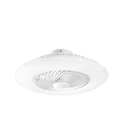 Plafoniera ventilatore Led Skyron Bco 4800 lm bianco 22,5x59,5 cm