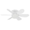 Plafoniera ventilatore LED Eglo Clovelly Ø 52 x 13,5 cm bianco