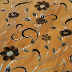 Plastica protettiva Glass floreale al metro