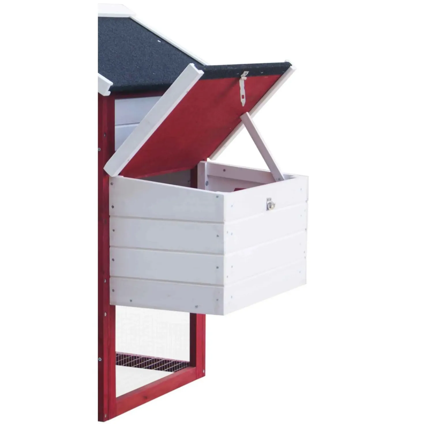 Pollaio bicolore 152x62 cm