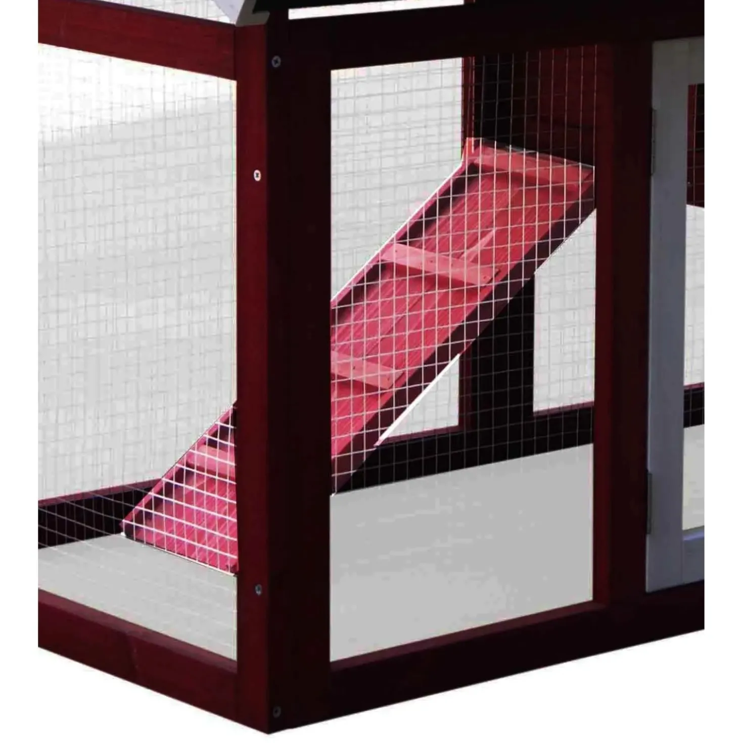 Pollaio bicolore 152x62 cm