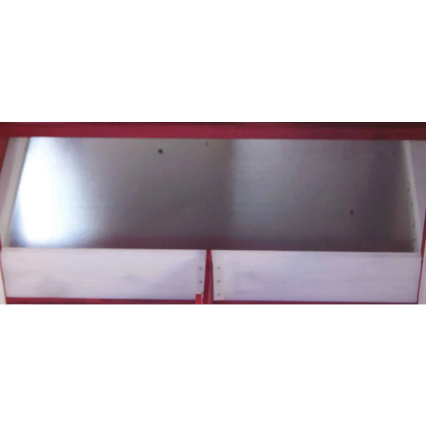 Pollaio bicolore 152x62 cm