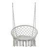 Poltrona sospesa in corda naturale 55x78x65 cm