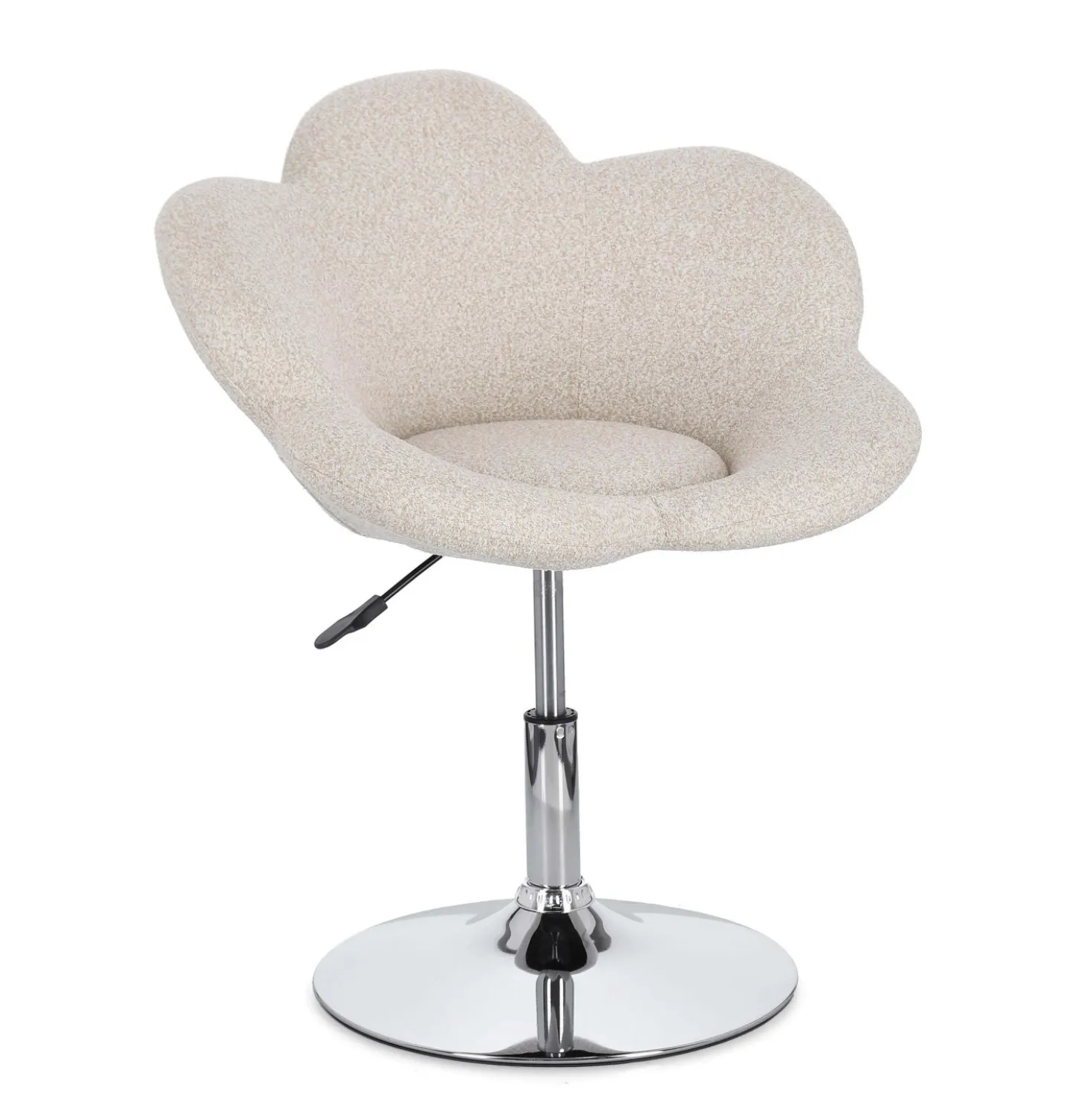 Poltroncina fiore 69x55x81 beige