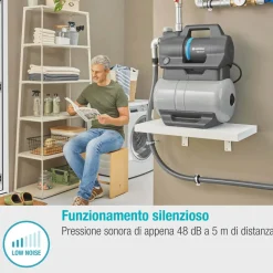 Pompa autoclave Gardena Silent 650W portata max 3900 l/h
