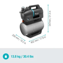 Pompa autoclave Gardena Silent 650W portata max 3900 l/h