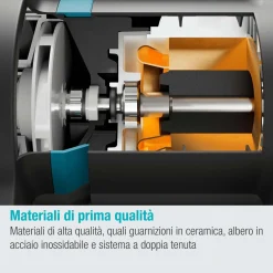 Pompa autoclave Gardena Silent 600W portata max 3800 l/h