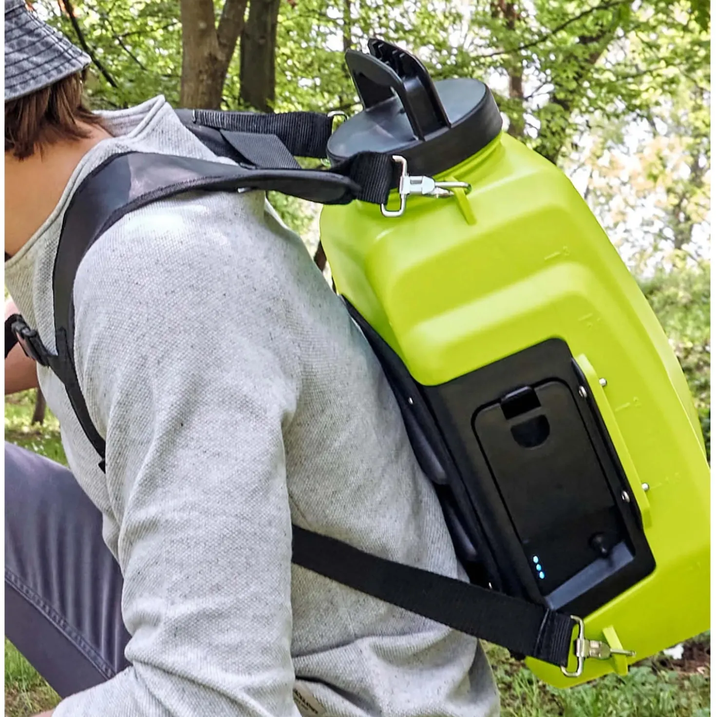 Pompa elettrica a zaino E-Habitat 12 l
