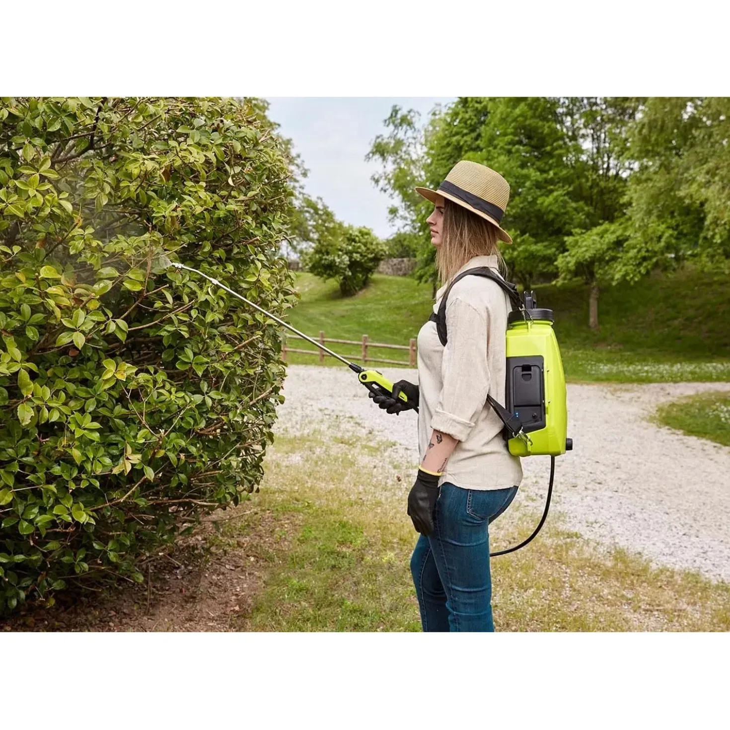 Pompa elettrica a zaino E-Habitat 12 l