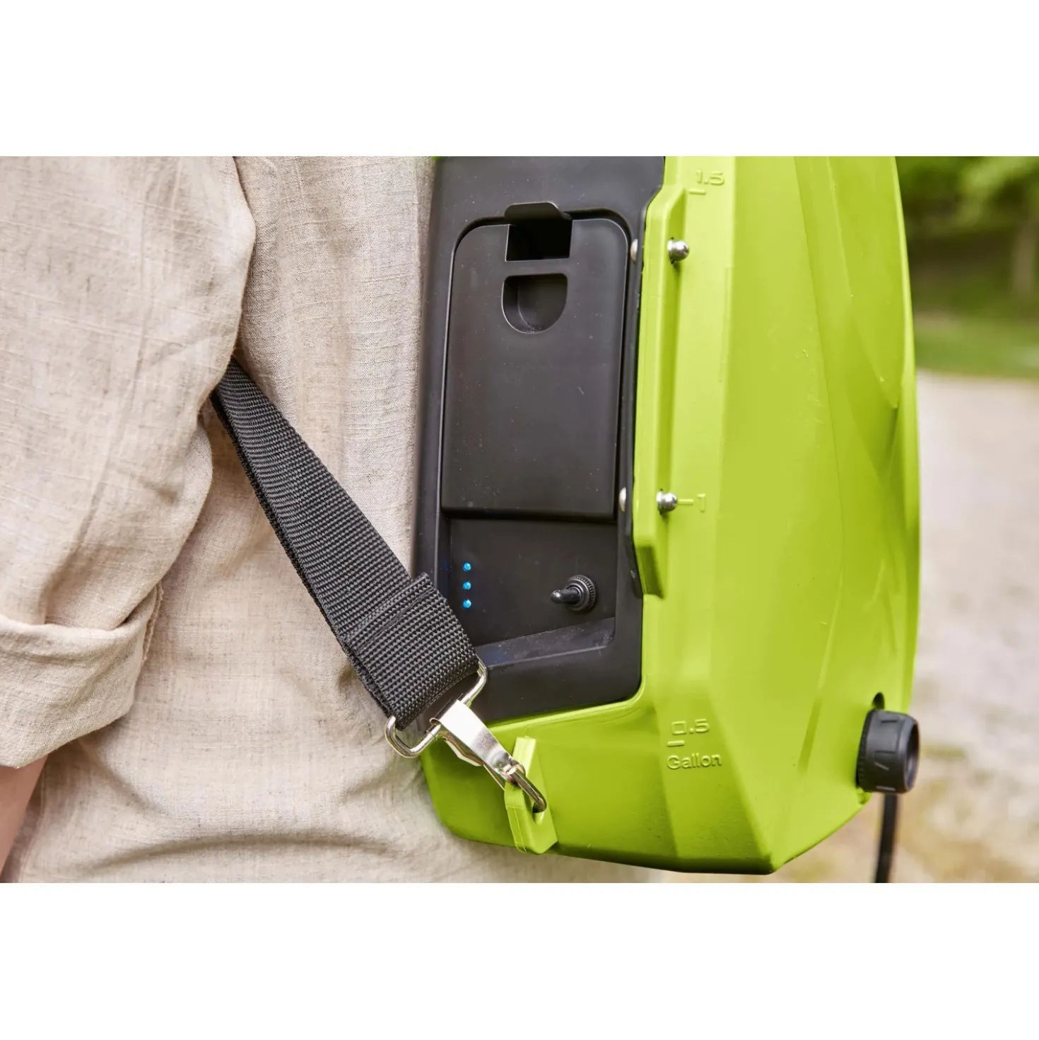 Pompa elettrica a zaino E-Habitat 12 l
