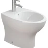 Pop art bidet filo parete 52x36 monoforo bianco