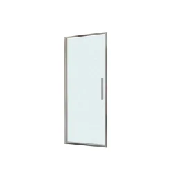 Porta a battente doccia estensione cm 87-91 cromo stampato