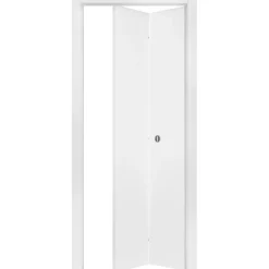 Porta a libro sinistra Cleaf bianca 80x210 cm