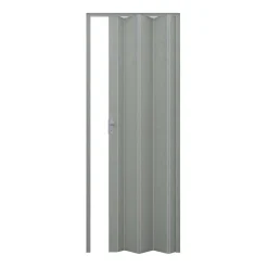 Porta a soffietto Maya in PVC stampa 3D Tessuto 83,5x214 cm grigio