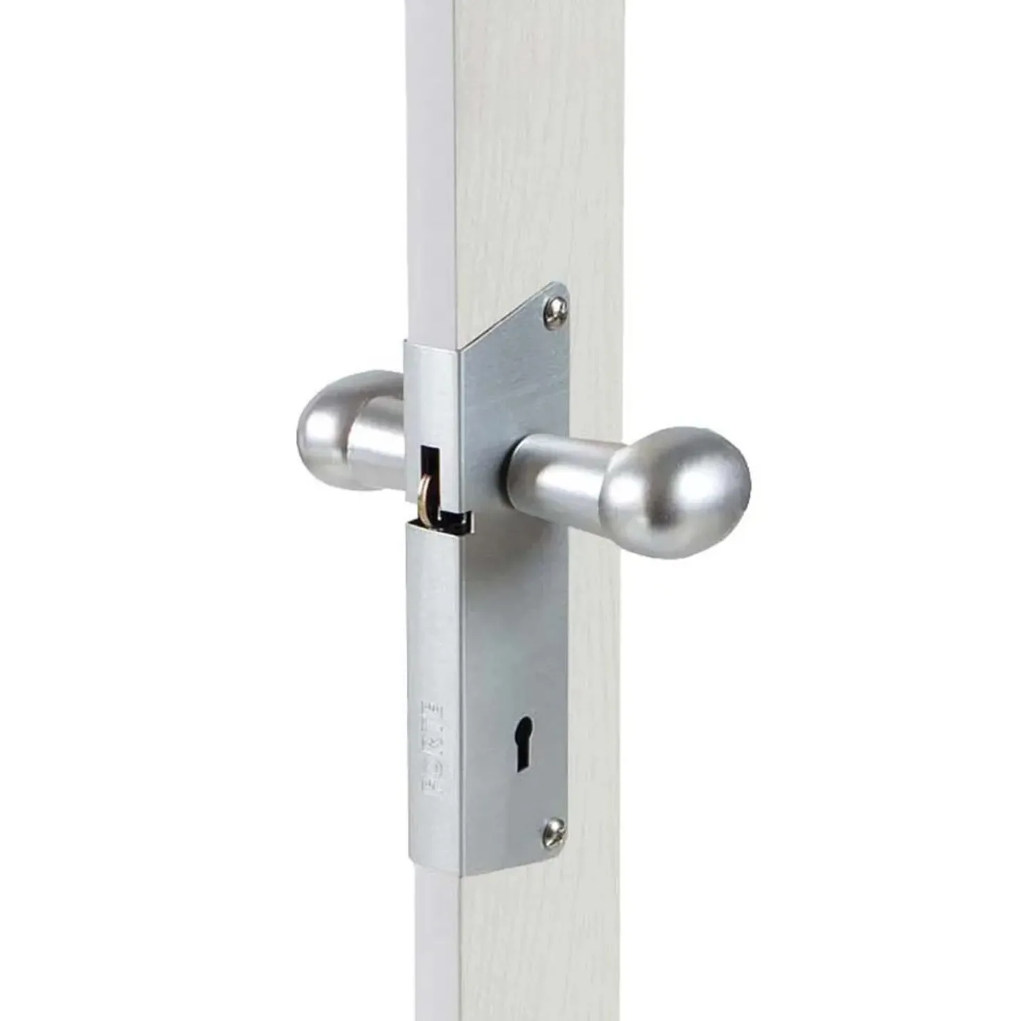 Porta a soffietto Maya in PVC stampa 3D 83,5x214 cm bianco orizzontale