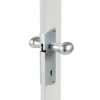 Porta a soffietto Maya Vetrata in PVC stampa 3D 83,5x214 cm tessuto grigio
