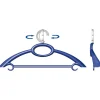 Porta abiti set 4 pezzi Walzer