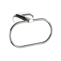 Porta asciugamani ad anello Orea shine cromo