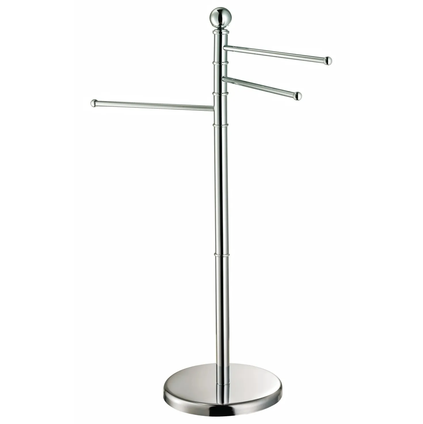 Porta asciugamani da terra Saria OBI H 90 cm cromo