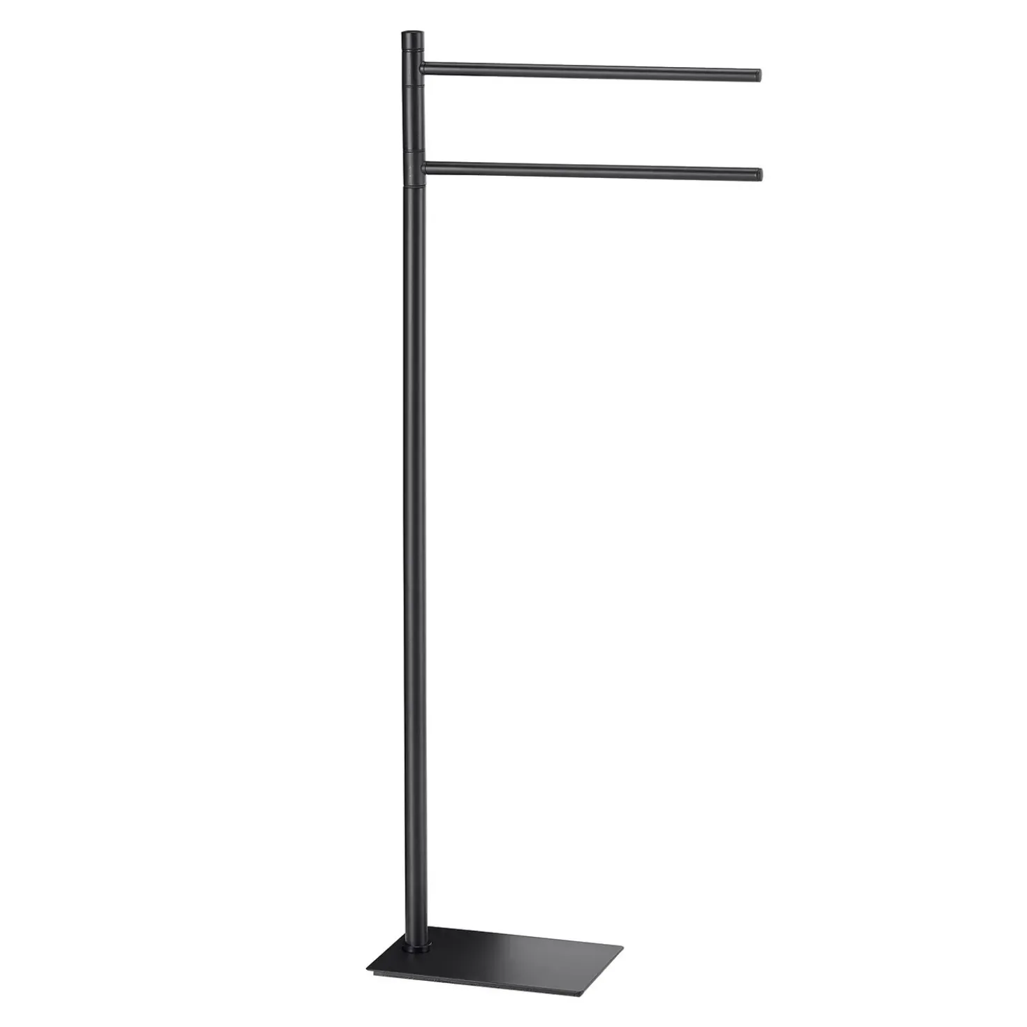 Porta asciugamani da terra Trilly nero opaco 84,5 cm