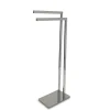 Porta asciugamani due bracci Divina cromato 76 cm