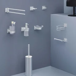 Porta asciugamani Fuji spazzolato 60 cm