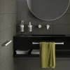 Porta asciugamani Pirenei bianco opaco 35 cm