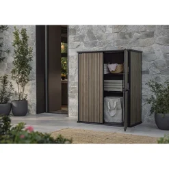 Porta attrezzi in plastica Keter Vertical sp. 20 mm marrone chiaro 1,16 m²