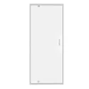 Porta battente box doccia Cobalt 78-82 cm