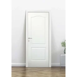 Porta battente destra Giulia bianco laccato 210x80 cm