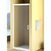 Porta battente doccia 1 anta Bild L67/73xH190 cm bianco opaco