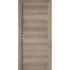 Porta battente reversibile Badia moka 200x80 cm