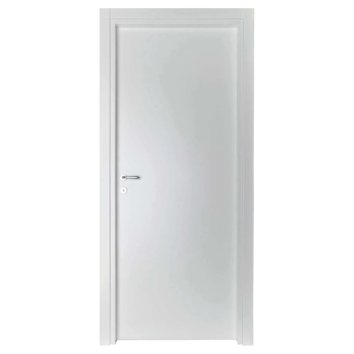 Porta battente reversibile Marika micro bianco 70x210 cm