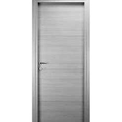 Porta battente reversibile Urban grigio 70x200 cm